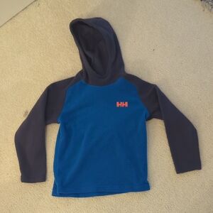 Helly Hansen Blue and Black Hoodie